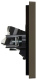 фото Розетка компьютерная двойная IEK FP-K20-1-K03 в Уфе