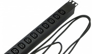 фото Блок розеток Hyperline SHE-6SH-12IEC-S-2.5AIEC