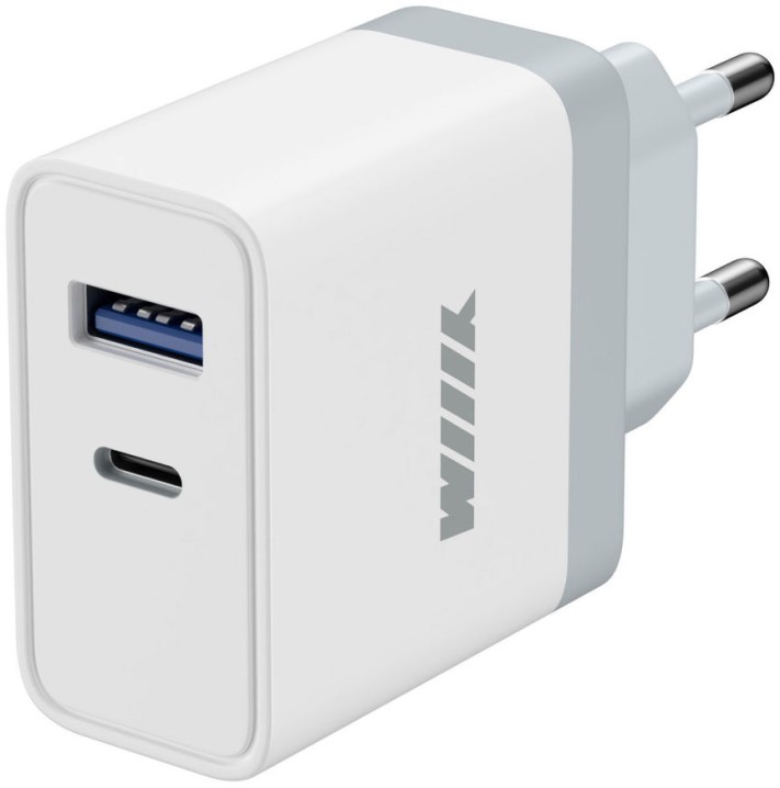 

Зарядное устройство сетевое Wiiix UNN-4-2-01-QC 3A+2.4A PD+QC универсальное белый, UNN-4-2-01-QC