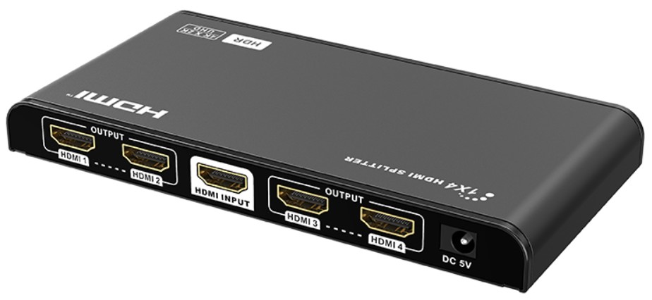 

Сплиттер LENKENG LKV314HDR-V3.0 1 в 4 HDMI 2.0, 4К, HDR, LKV314HDR-V3.0