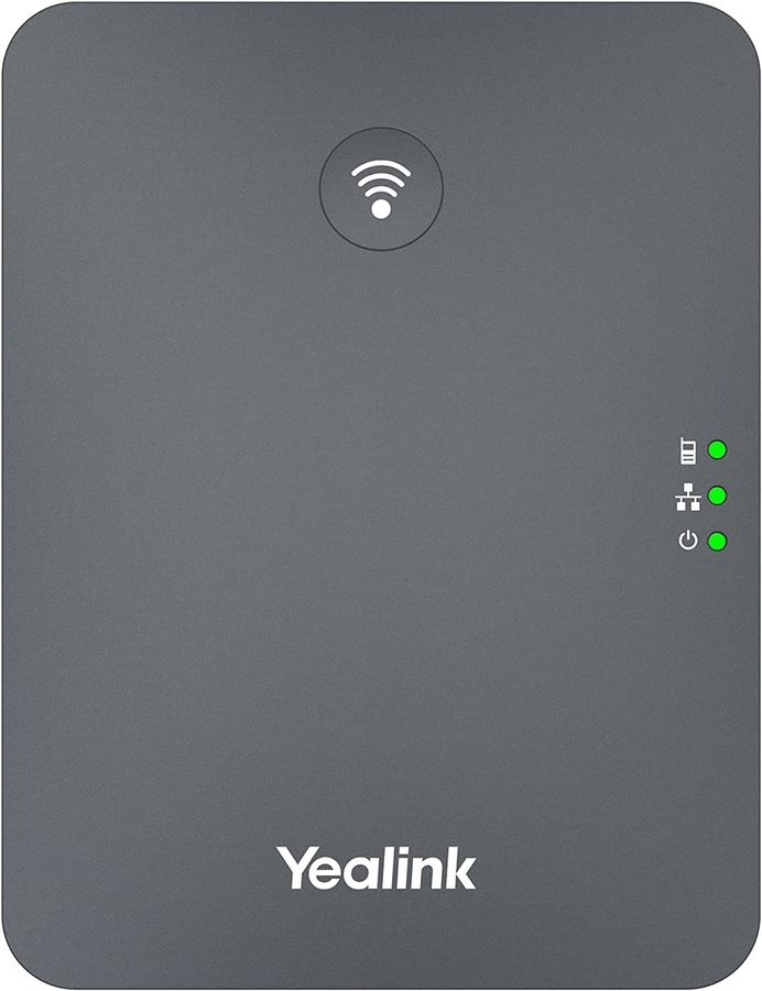 

Базовая станция Yealink W70B до 10 SIP-аккаунтов, до 10 трубок на базу, до 20 одновременных вызовов, W70B