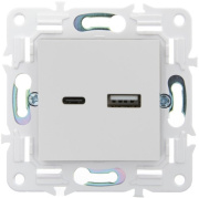 фото Розетка USB IEK SK-U22-018-K01