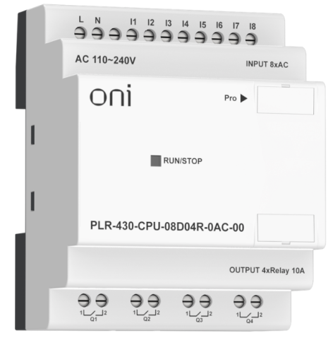 фото Модуль  ONI PLR-430-CPU-08D04R-0AC-00