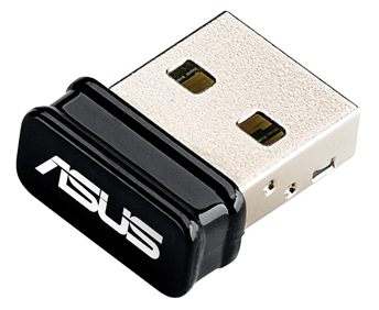

Сетевой адаптер ASUS USB-N10 NANO Wi Fi 802.11b/g/n, 150 Мбит/с, USB, USB-N10 NANO