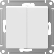 фото Выключатель двухклавишный  Systeme Electric ATN440151