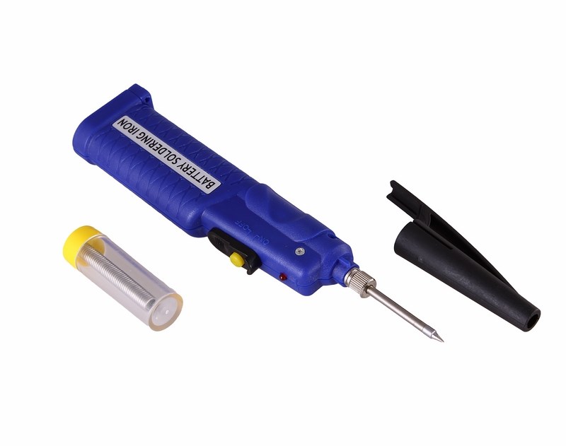 

Паяльник Rexant 12-0181 Мини (питание 3 батарейки AA) 4.5V/8 Вт, 12-0181