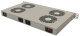 фото Вентиляторный модуль  Hyperline TRFA-WB-MICR-4F-RAL7035