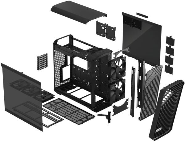 фото Корпус eATX Fractal Design Torrent Black TG Dark Tint в Самаре
