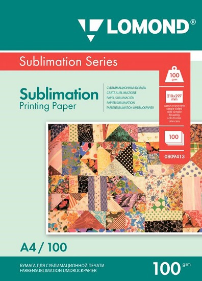 Изображение товара Бумага Lomond 0809413 для струйной печати, A4, 100 листов, 100 г/м2