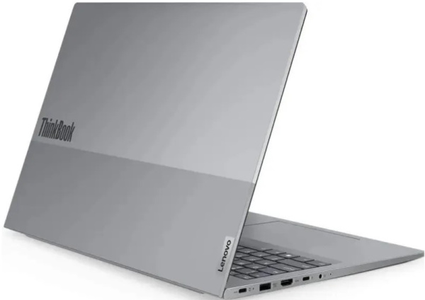 фото Ноутбук Lenovo ThinkBook 16 G7 ARP 16" (AMD Ryzen 5, 16Гб DDR5, SSD 512 Гб, Radeon 660M, Без ОС) Серый [21MW009VAK]