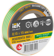 фото Изолента  IEK EX-IZ10-C15-15-05-K52