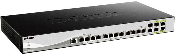 

Коммутатор DXS-1210-16TC/A3A D-Link DXS-1210-16TC/A3A, PROJ L2+ Smart Switch with 12 10GBase-T ports and 2 10GBase-T/SFP+ combo-ports and 2 10GBase-, DXS-1210-16TC/A3A