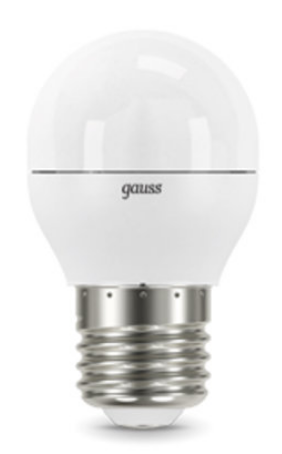 

Лампа светодиодная Gauss 105102107-S LED Globe E27 7W 3000K step dimmable 1/10/100, 105102107-S
