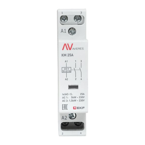фото Контактор модульный EKF km-av-1-25-20-230V в Уфе