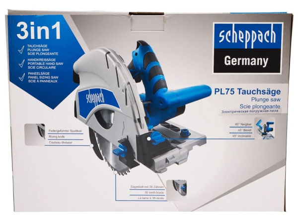 фото Пила электрическая Scheppach PL75