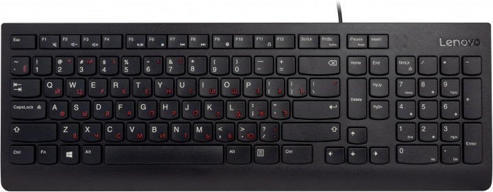 

Клавиатура Lenovo 300 GX30M39684 USB, 300