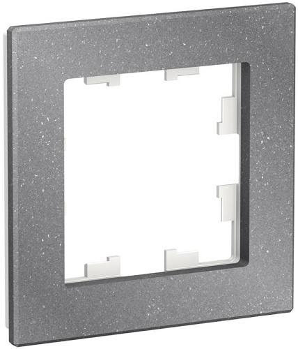 Изображение товара Рамка одинарная Systeme Electric AtlasDesign Nature серый мрамор IP20