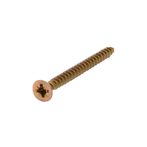 

Саморез KRANZ 1111-4550-4 универсальный 4.5х50, желтый цинк, пакет (10шт.), 1111-4550-4