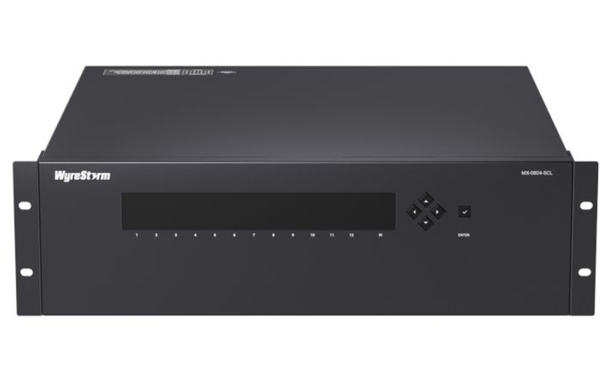 

Коммутатор матричный Wyrestorm MX-0804-SCL бесподрывный модульный, MX-0804-SCL