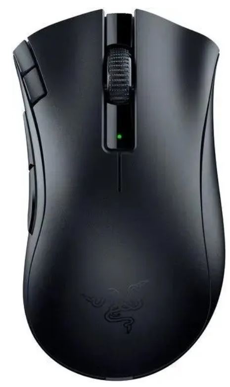 

Мышь Wireless Razer DeathAdder V2 X HyperSpeed RZ01-04130100-R3C1 чёрная (USB, Bluetooth, 7 кн., 6400 dpi, 1x AA/AAA), DeathAdder V2 X HyperSpeed
