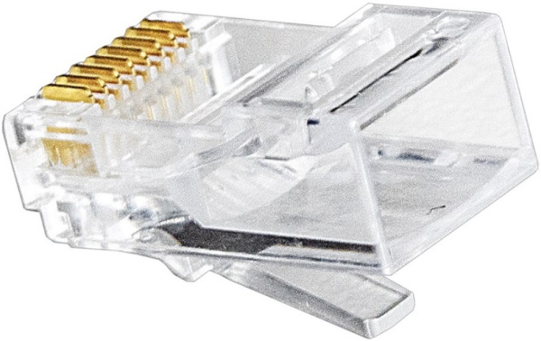 фото Коннектор RJ-45 (8P8C) cat.6 Exegate PL45-C6-8P8C-100 в Красноярске