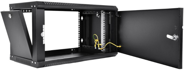 фото Шкаф настенный 19", 6U ЦМО ШРН-Э-6.350.1-9005 в Красноярске