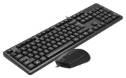 фото Клавиатура и мышь A4Tech KK-3330S USB (BLACK)