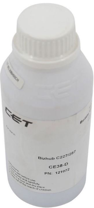 

Картридж CET Носитель (девелопер) CE38-D для KONICA MINOLTA Bizhub C227/287 (Japan), 1кг/бут, CET121072, CET121072