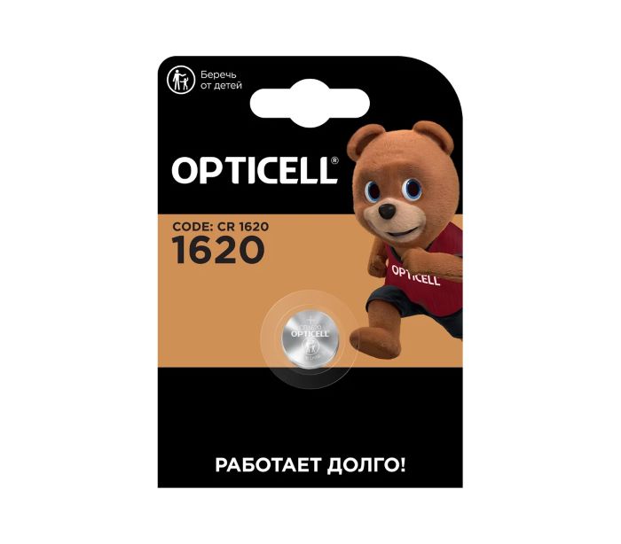 

Батарейка OPTICELL 5060013 литиевый CR1620 (блист.1шт) Specialty Opticell, 5060013