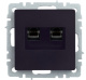 фото Розетка компьютерная двойная IEK BR-K20-1-K47 в Уфе