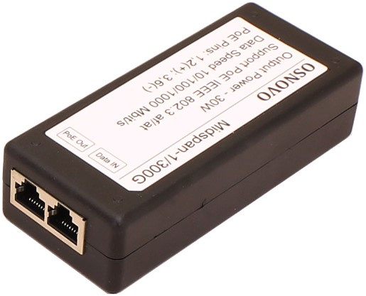 фото Инжектор PoE OSNOVO Midspan-1/300G в Челябинске