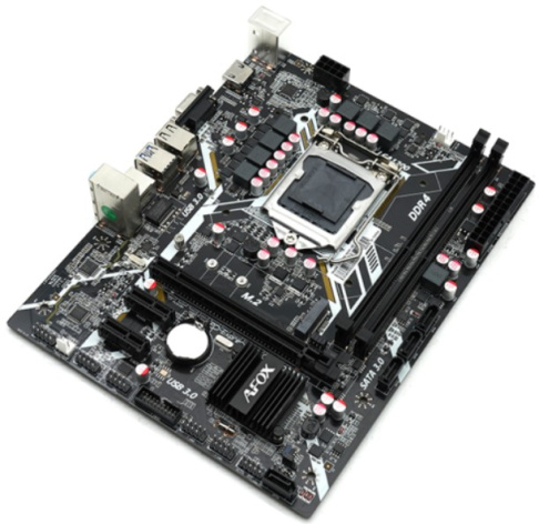 фото Материнская плата mATX Afox IH410D4-MA5-V4 в Уфе