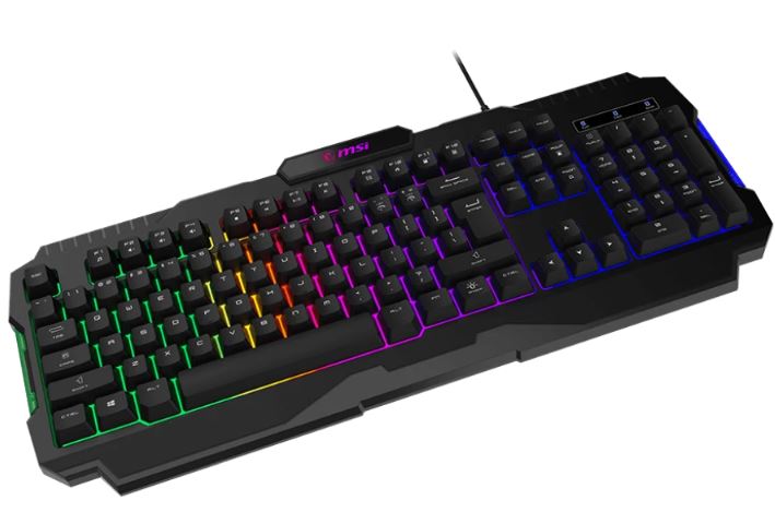 

Клавиатура MSI FORGE GK100 S11-04RU252-HH9 Wired, RGB lighting, Anti-ghosting Capability, Black, FORGE GK100