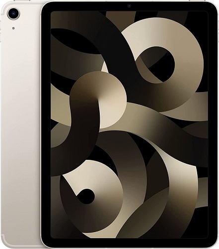 

Планшет 10.9" Apple iPad Air (2022) Wi-Fi + Cellular 64GB Starlight, iPad Air (2022) Wi-Fi + Cellular 64GB