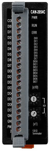 

Модуль ICP DAS CAN-2054C CR CANopen module of 8-channel DI and DO, CAN-2054C CR