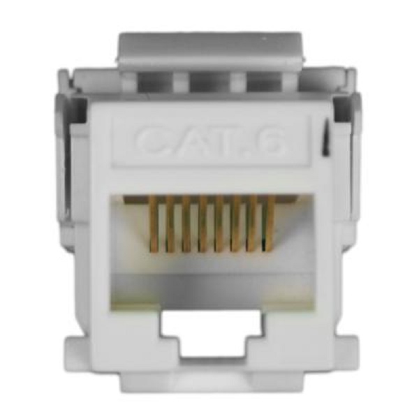 

Модуль Keystone RJ45 UTP BNH B300.1-6-NB90 RJ45, Krone, кат. 6, неэкр., цвет: белый, B300.1-6-NB90