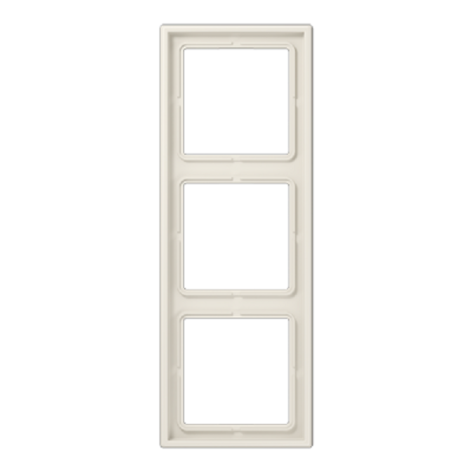 Изображение товара Рамка Jung LS983W для выключателей серия LS 990 3 поста