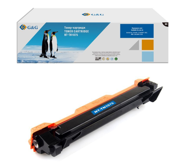 

Тонер-картридж G&G NT-TN1075 для Brother HL-1110R/1112R DCP-1510R/1512R MFC-1810R/1815R, NT-TN1075