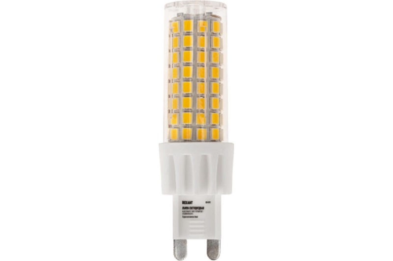 

Лампа светодиодная Rexant 604-5019 капсульного типа JD-CORN G9 230В 7Вт 4000K нейтральный свет (поликарбонат), 604-5019
