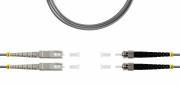 фото Патч-корд TELCORD ШОС-2x3.0-2SC/U-2ST/U-MM62-20м-LSZH-GY
