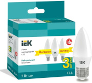 фото Лампа IEK LLE-C35-07-230-40-E14-3