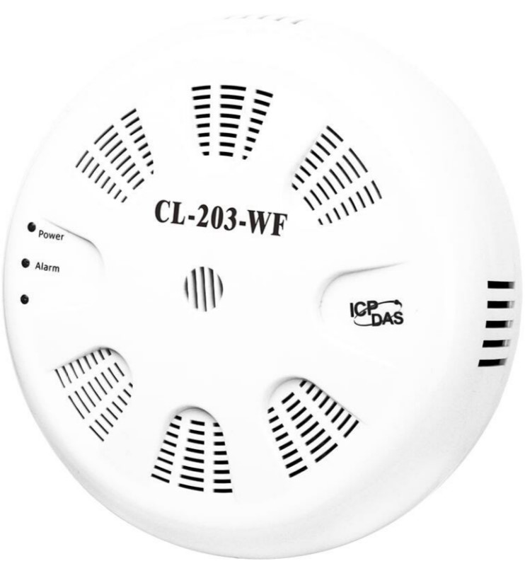 

Датчик температуры и влажности ICP DAS CL-203-WF CR точки росы, концентрации CO и CO2 с функцией регистрации показаний, CL-203-WF CR