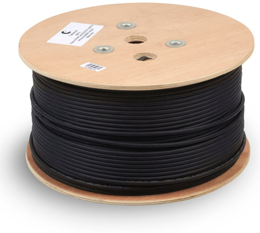 фото Кабель витая пара F/UTP 6 кат. 4 пары Cabeus FTP-4P-Cat.6-SOLID-OUT-LSZH-UV в Омске