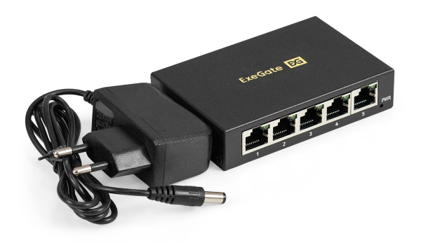 фото Коммутатор неуправляемый Exegate EDGS-1005D в Волгограде