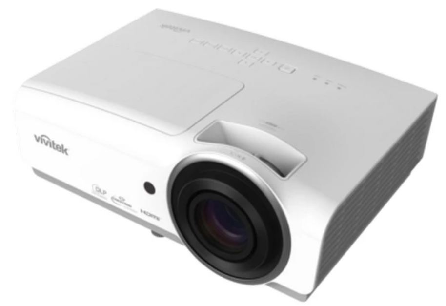 

Проектор Vivitek DU857 DLP, WUXGA (1920 x 1200), 5000 ANSI Lm, 15000:1, 3000/4000/5000 часов, 2*HDMI, RS-232, RJ45, цвет белый, DU857