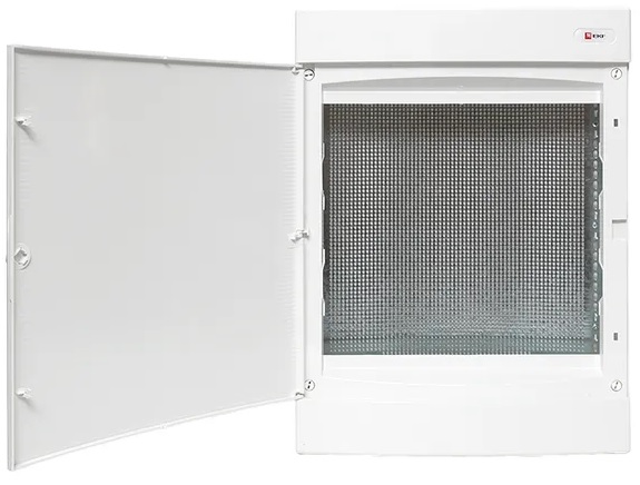 

Щит слаботочный EKF ux-3m-nw-xl пластиковый "Unix" белая дверь 3 габарит увеличенный 526x396x112 IP40, ux-3m-nw-xl