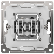 фото Выключатель двухклавишный Systeme Electric GAL000951S