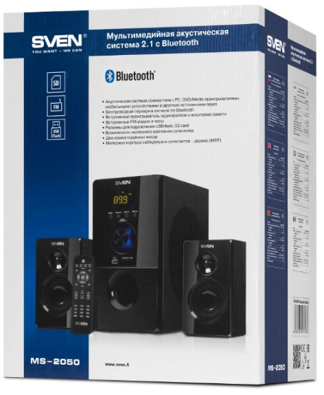фото Портативная акустика 2.1 Sven MS-2050 в Ростове-на-Дону