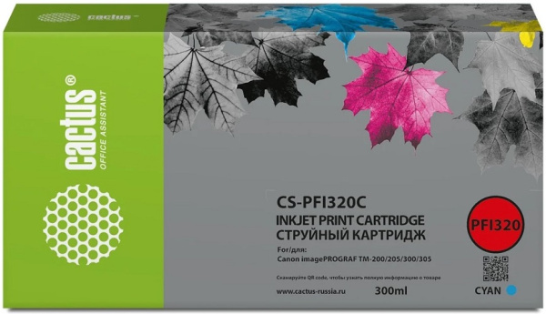 фото Картридж струйный NVP PFI-320C в Омске