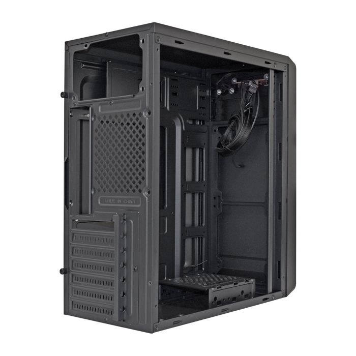 

Корпус ATX Exegate XP-332 EX283070RUS без БП, 2*USB, аудио, черный, XP-332